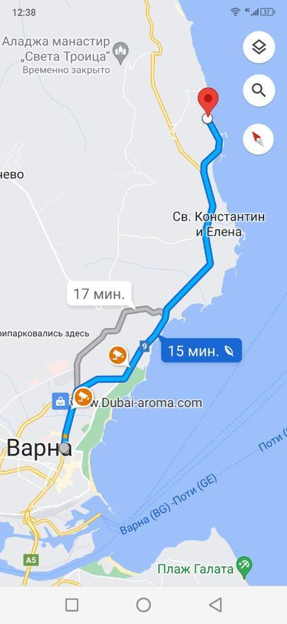 Kabakum Sea View Apartment Varna Bagian luar foto