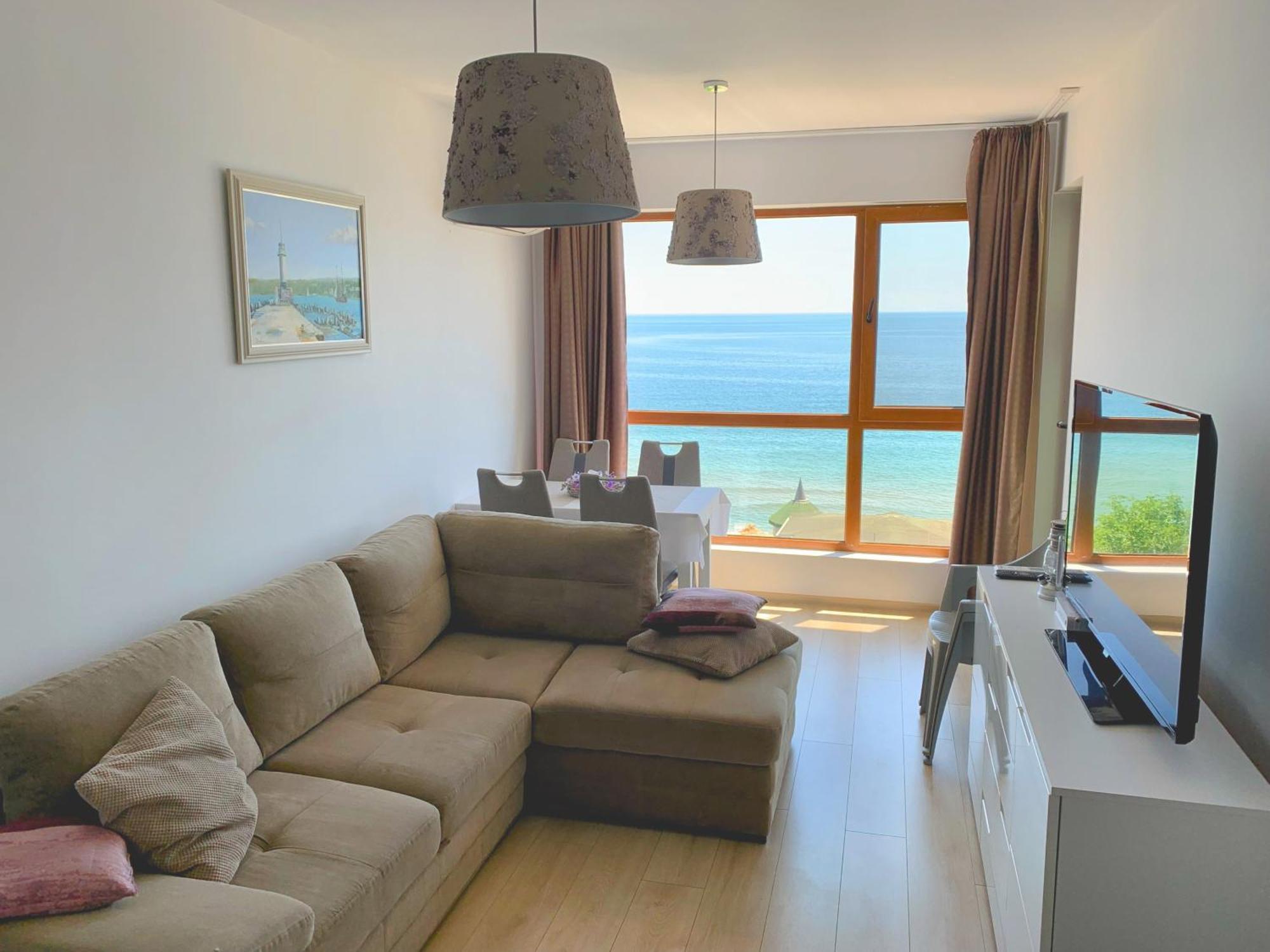 Kabakum Sea View Apartment Varna Bagian luar foto